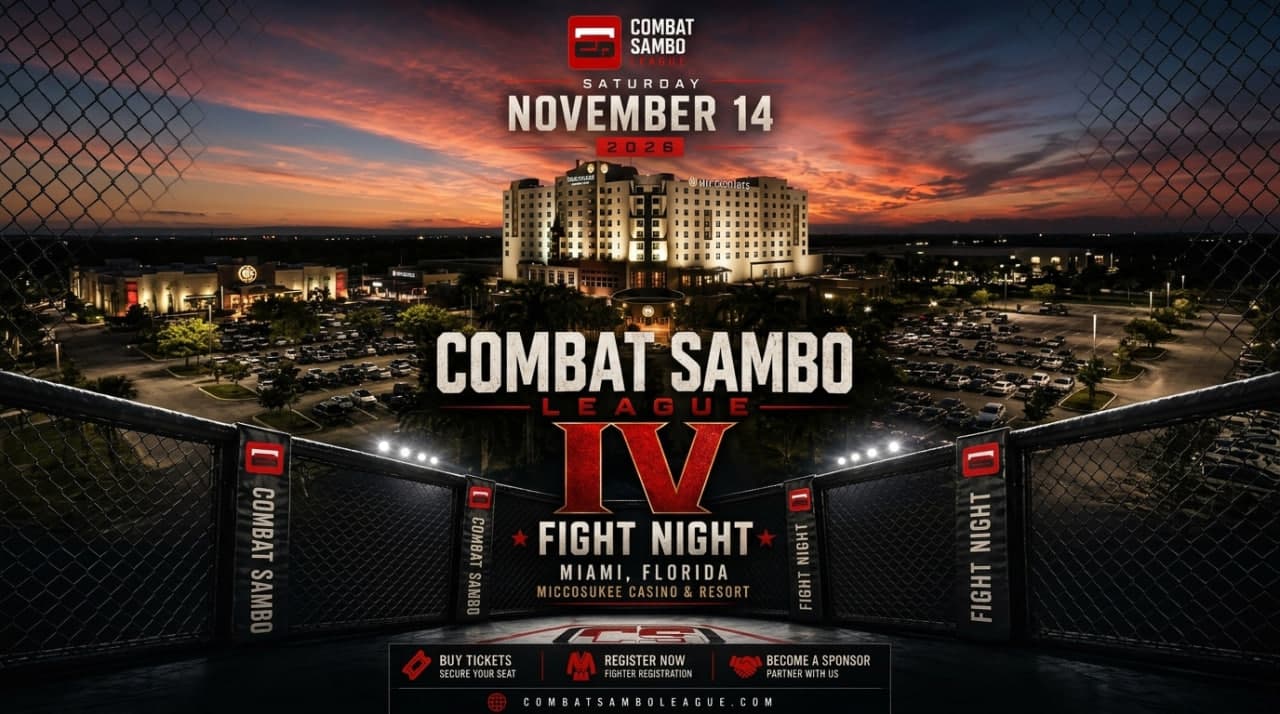 Exterior or interior of Combat Sambo League