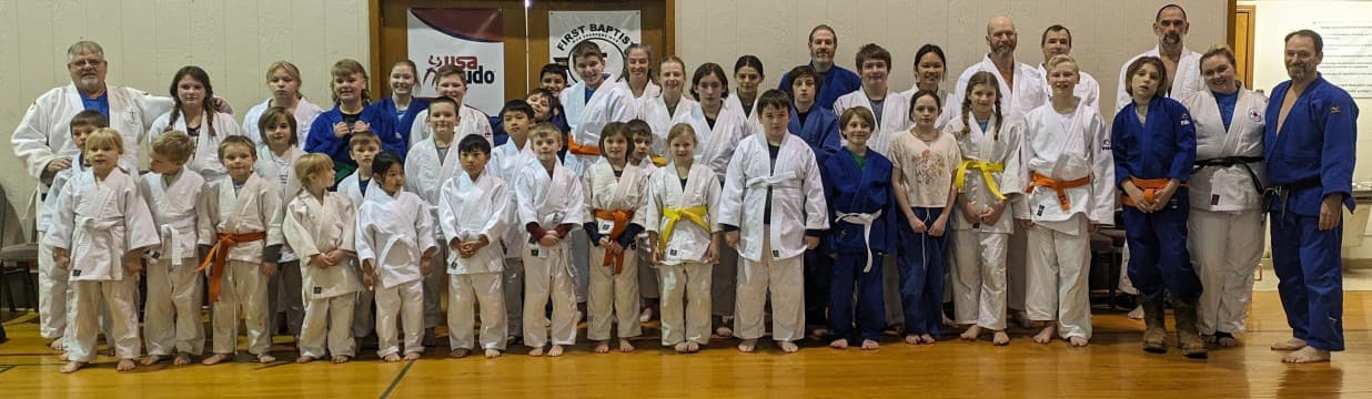Exterior or interior of FBC Harrah Judo