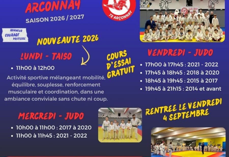 Exterior or interior of Judo Club Arçonnay