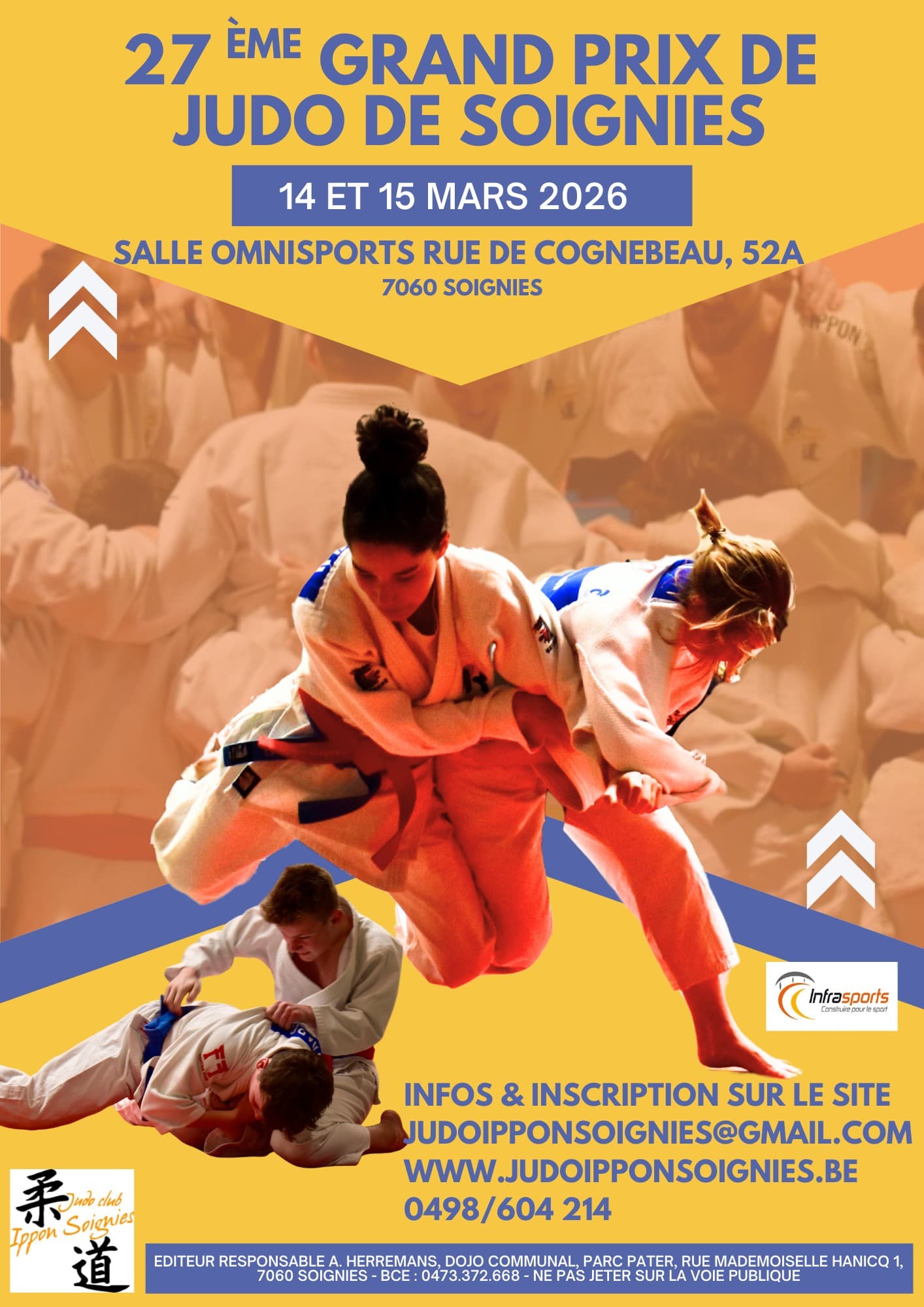 Exterior or interior of Judo Club Ippon Soignies