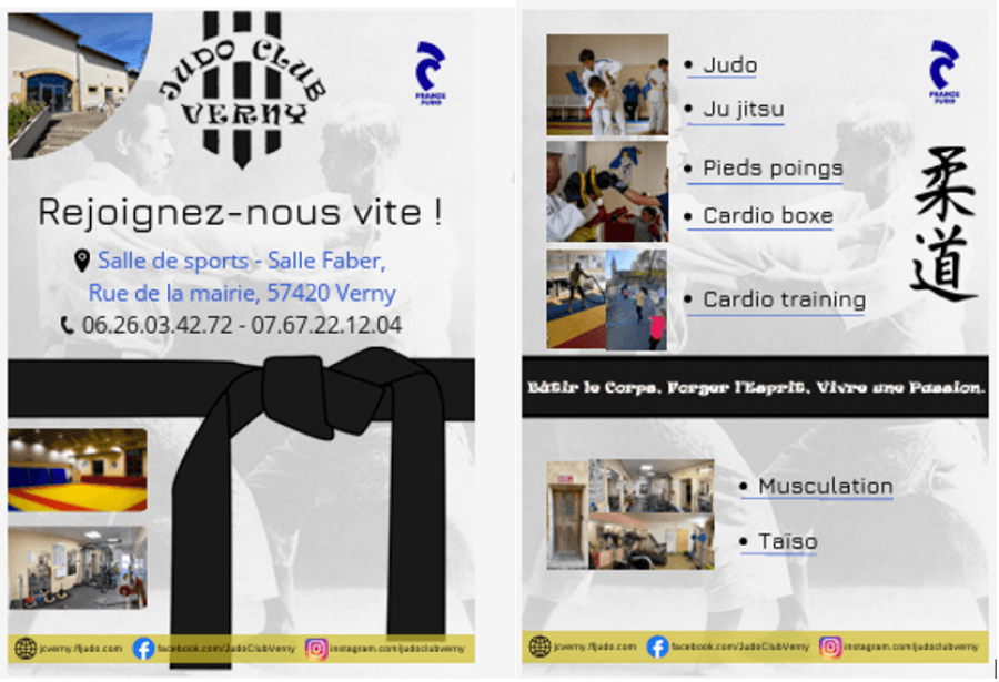 Exterior or interior of Judo Club Verny