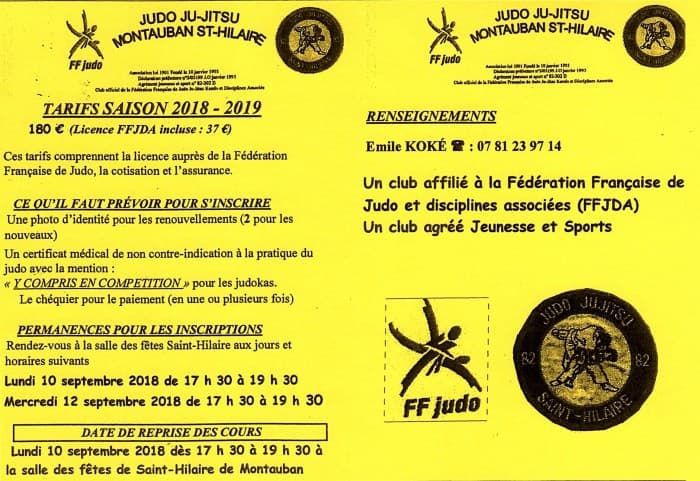 Exterior or interior of Judo Jujitsu Montauban St Hilaire