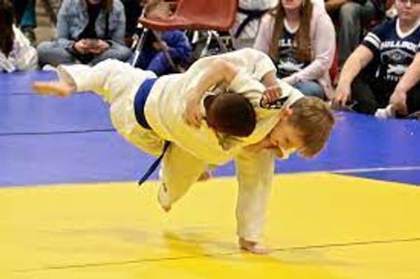Exterior or interior of Judo-team Grafing