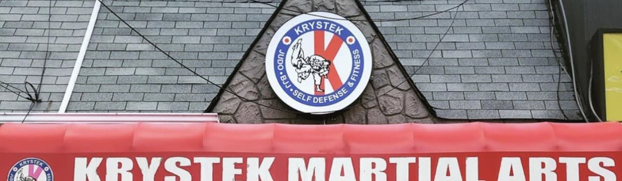 Exterior or interior of Krystek School of Judo, BJJ, Self Defense and Fitness