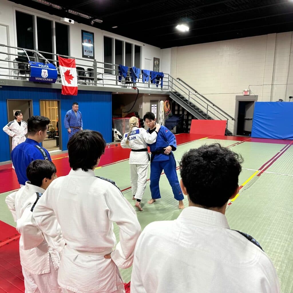 Exterior or interior of Police Judo