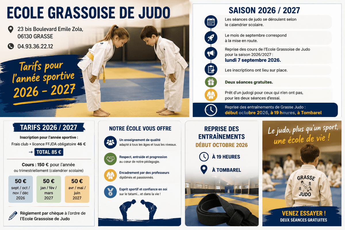 Exterior or interior of School Grasse Judo