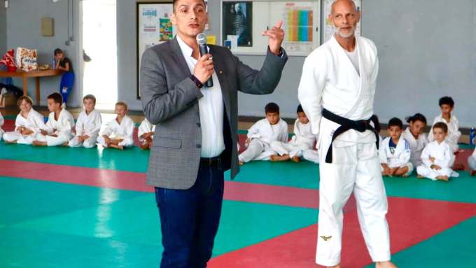 Exterior or interior of USC Judo Shin