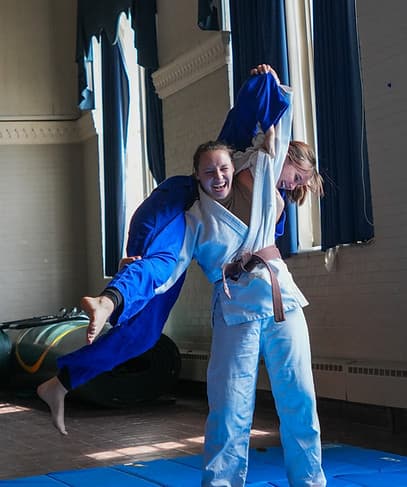 Exterior or interior of William & Mary Judo Club